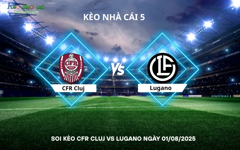 Soi kèo CFR Cluj vs Lugano