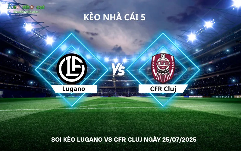 Soi kèo Lugano vs CFR Cluj