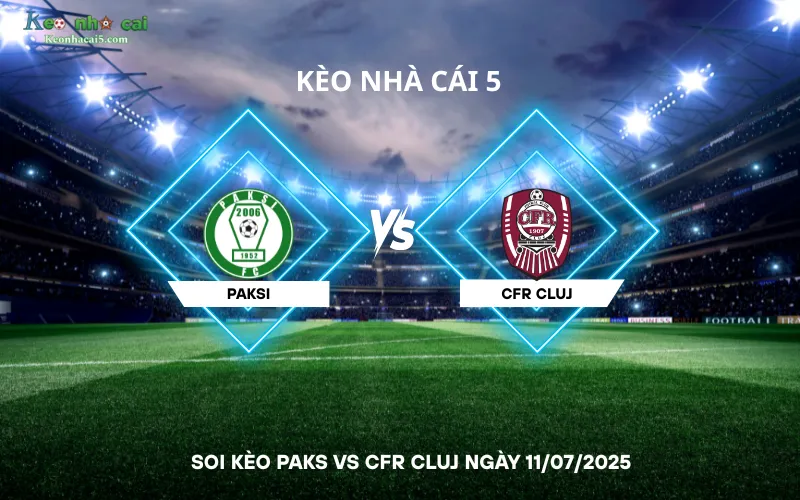 Soi kèo Paks vs CFR Cluj