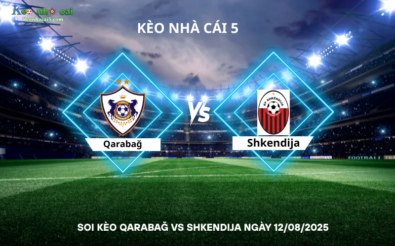 Soi kèo Qarabağ vs Shkendija